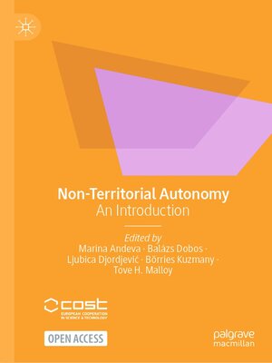 cover image of Non-Territorial Autonomy